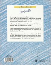 Verso de De Gaulle (Desmayons) -3- De Gaulle - D'Hier à Demain