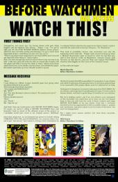 Verso de Before Watchmen: Nite Owl (2012) -1-  Nite Owl 1 (of 4) - No such thing as a free lunch