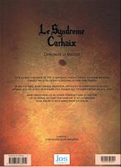 Verso de Le syndrome Carhaix - Conomor le maudit