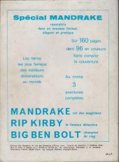 Verso de Mandrake (1re Série - Remparts) (Mondes Mystérieux - 1) -Rec50- Album N°50 (du n°416 au n°418)