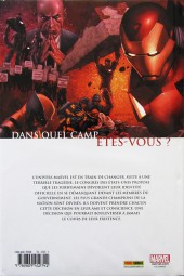 Verso de Civil War (Marvel Deluxe) -1b2012- Guerre civile