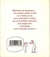 Verso de (AUT) Desclozeaux - Cul sec !