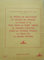 Verso de Bull Dog -1- Le Trésor de Sâo-Thomé
