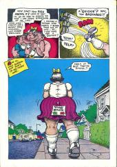 Verso de Big Ass Comics (1969) -2a1991- Eggs escapes