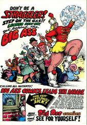 Verso de Big Ass Comics (1969) -1a1991- Eggs Ackley Among the Vulture Demonesses