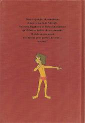 Verso de Mickey club du livre -148a2003- Mowgli et Kaa