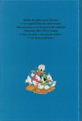 Verso de Mickey club du livre -17a1998- L'anniversaire de Donald