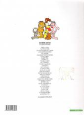 Verso de Garfield (Dargaud) -20a2001- Garfield ne se mouille pas