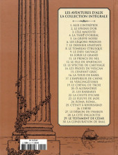 Verso de Alix - La collection (Hachette) -29- Le testament de César