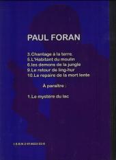 Verso de Paul Foran (Milwaukee) -9- Le retour du ling-hur