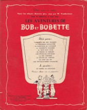 Verso de Bob et Bobette (2e Série Rouge) -4b1955- Le dompteur de taureaux