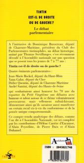 Verso de Tintin - Divers -1999- Tintin est-il de droite ou de gauche ?