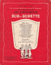Verso de Bob et Bobette (2e Série Rouge) -5b1955- La trompette magique