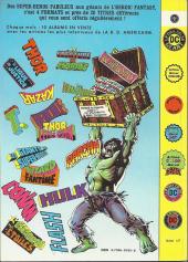 Verso de Super Action avec Wonder Woman (Arédit) -Rec04- Recueil 6010 (8, 9)