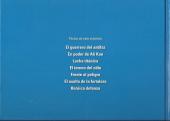Verso de El Guerrero del antifaz (Planeta DeAgostini - 2012) -1- Volumen 1