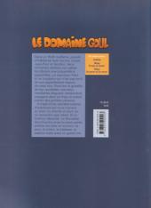 Verso de Le domaine Goul - Le Domaine Goul