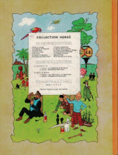 Verso de Tintin (Historique) -4B14- Les cigares du Pharaon