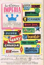 Verso de Buck John (Impéria) -121- L'escroquerie du pétrole