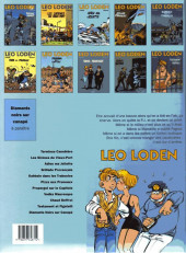 Verso de Léo Loden -3b1999- Adieu ma Joliette