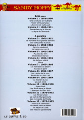 Verso de Sandy & Hoppy -INT02a- Intégrale volume 2: 1960-1961
