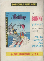 Verso de Bugs Bunny (2e série - SAGE) -135- Un rêve chimérique