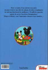 Verso de Disney club du livre - La Maison de Mickey - Les Aventures de Mickey et ses amis