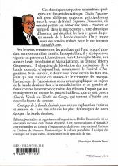 Verso de (DOC) Études et essais divers -2008- Critique de la bande dessinée pure - Chroniques narquoises : 2005-2007