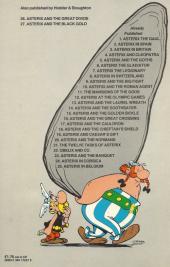 Verso de Astérix (en anglais) -8d1983- Asterix in Britain