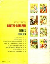 Verso de Contes-couleur -7- Le Petit Poucet