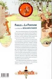 Verso de Les fables de La Fontaine (Rabier) - Fables de La Fontaine