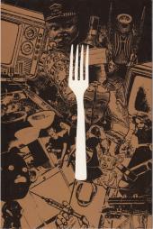 Verso de Plastic Forks (1990) -1- Trauma Humane