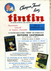 Verso de (Recueil) Tintin (Album du journal - Édition française) -70- Tintin album du journal (n°934 à 946)