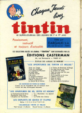 Verso de (Recueil) Tintin (Album du journal - Édition française) -69- Tintin album du journal (n°921 à 933)
