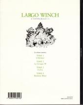 Verso de Largo Winch (Niffle) -1a1999- L'intégrale / 1