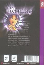 Verso de The dreaming -2- Tome 2