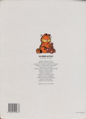 Verso de Garfield (Dargaud) -1b1992- Garfield prend du poids