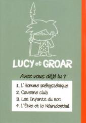 Verso de Mini-récits et stripbooks Spirou -MR3892- Lucy et Groar