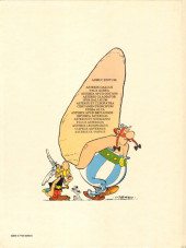 Verso de Astérix (en latin) -12- Asterix olympius