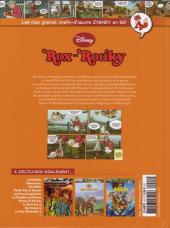 Verso de Les plus grands chefs-d'œuvre Disney en BD -44- Rox et Rouky