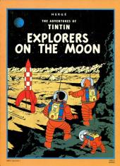 Verso de Tintin (France Loisirs 1987) -8Anglais- Destination Moon
