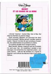 Verso de Walt Disney (Bibliothèque Rose) - Mickey et les bijoux de la reine
