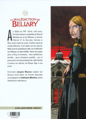 Verso de La malédiction de Bellary -1- Le fils du diable