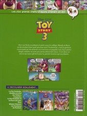 Verso de Les plus grands chefs-d'œuvre Disney en BD -52- Toy Story 3