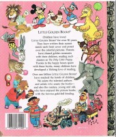 Verso de A little golden book -10068- Mickey mouse heads for the sky