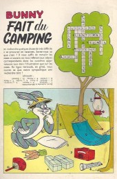 Verso de Bugs Bunny (Magazine Géant) -43- Un conte à dormir... dehors !