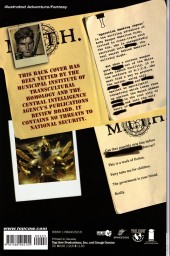 Verso de M.I.T.H. (2005) -GN- Operation Smoking Jaguar