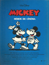 Verso de Walt Disney (Hachette et Edi-Monde) - Mickey héros du cinéma