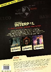 Verso de Agence Interpol -3- Rome - Purple Cats