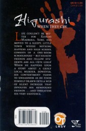 Verso de Higurashi When They Cry: Abducted by Demons Arc (2008) -1- Volume 1