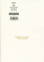 Verso de Thermae Romae -5- Volume V